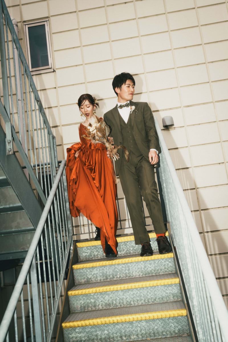 非常階段も撮影スポットに