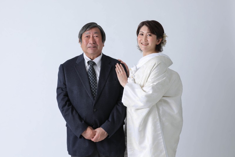 お父様とご一緒に