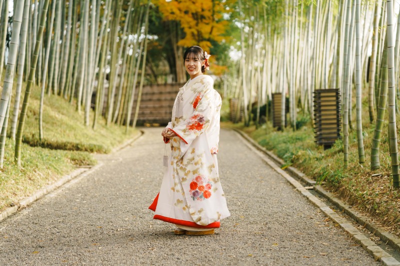 新婦様のソロカット