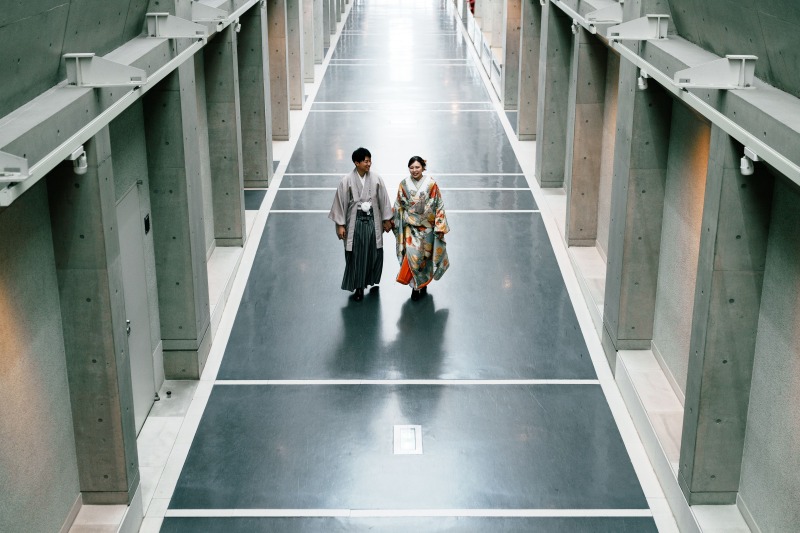 メインの大廊下にて