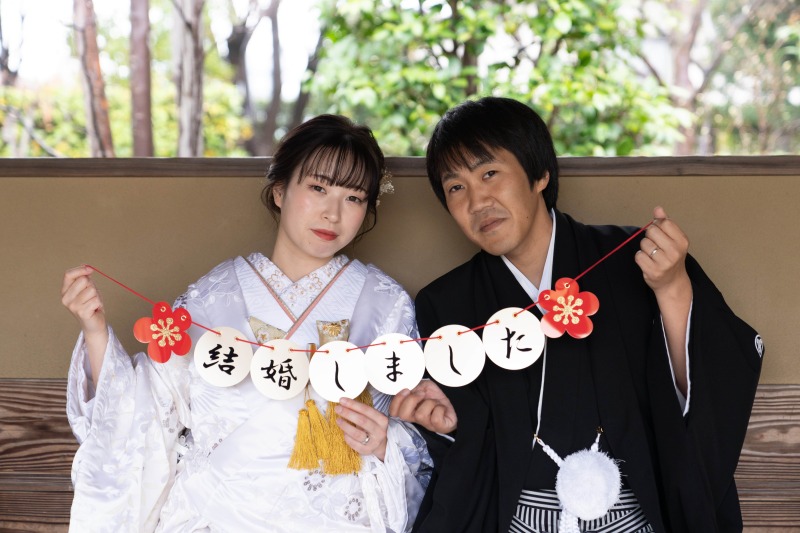 ガーランドと一緒に