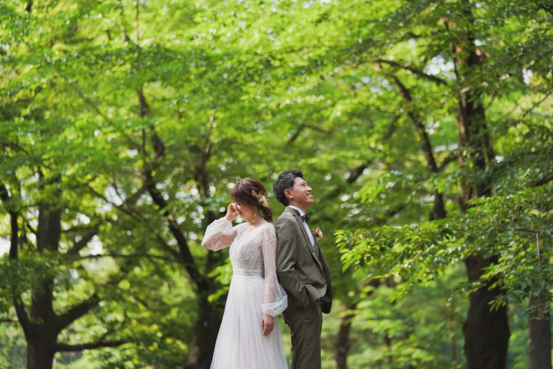 大宮公園新緑ロケーション！