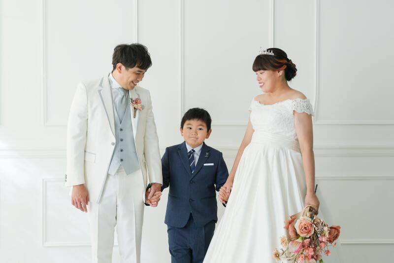 家族でウェディングフォト！