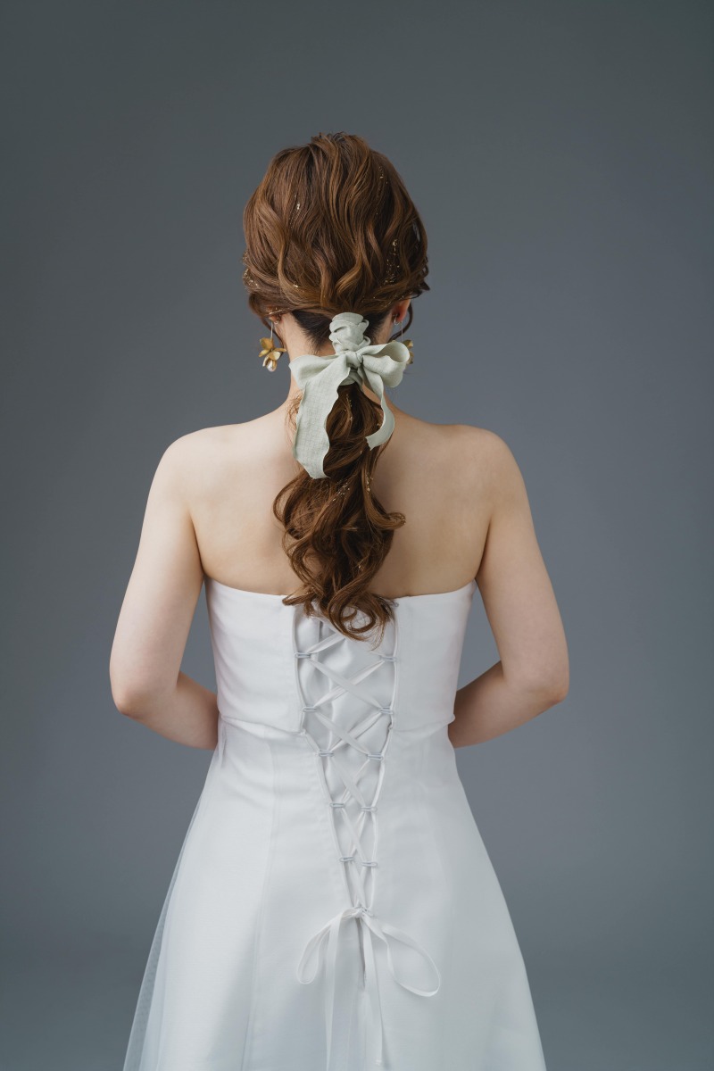 ヘアメイクもこだわって