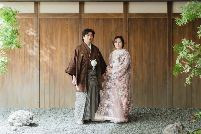 まずは、和装の撮影からスタートです！