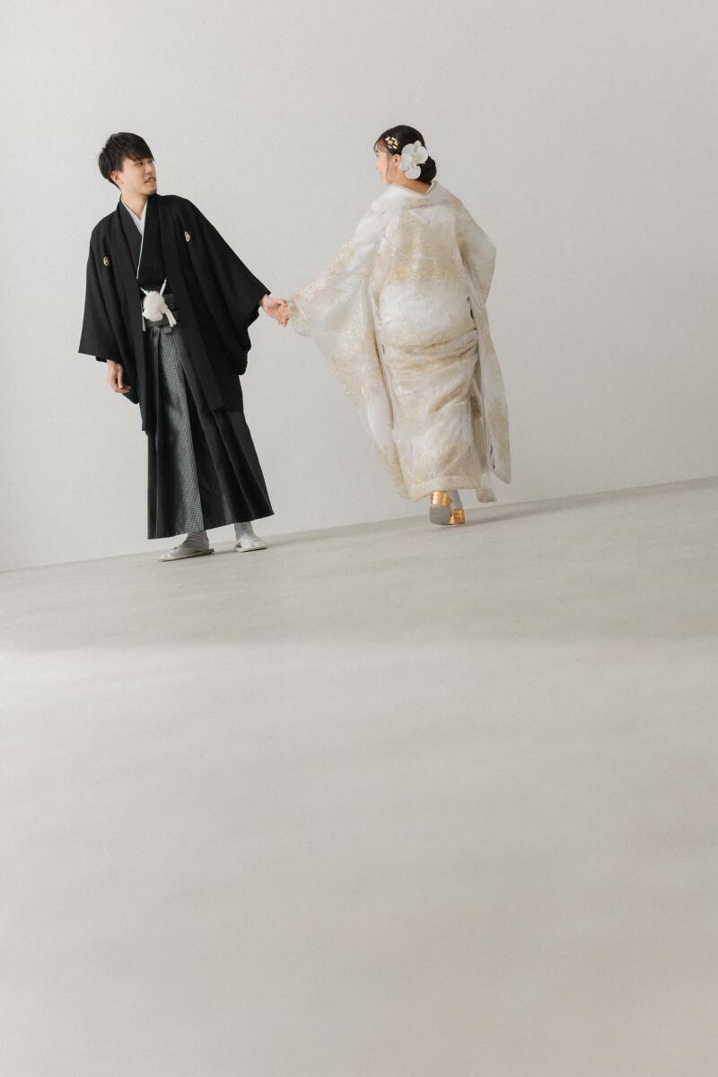 くるくるとお二人で回る動きも可能です！