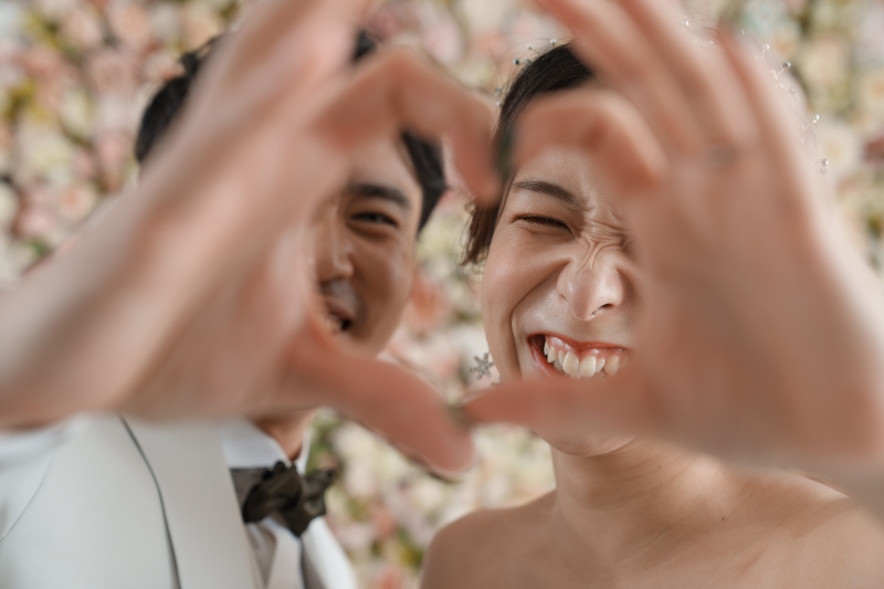 ハートの中に入って