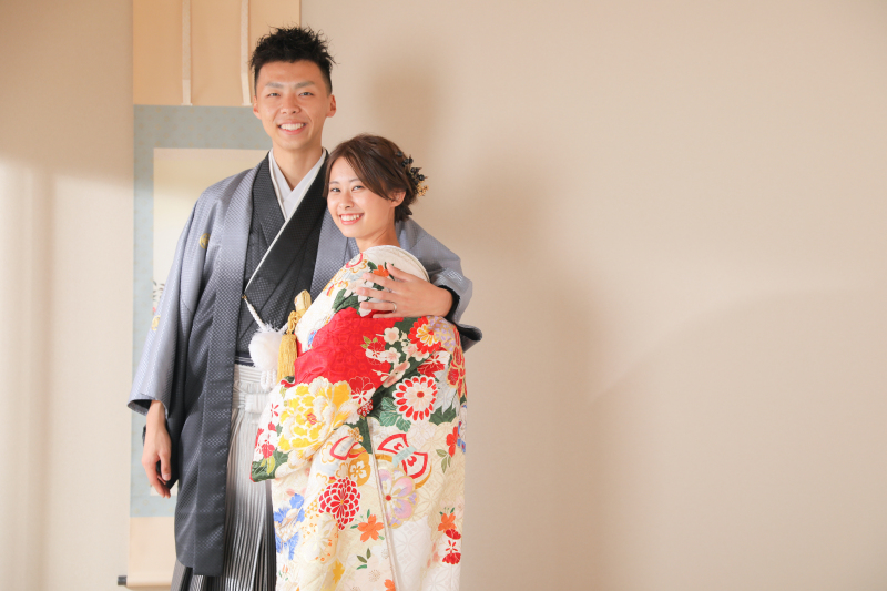 寄り添うお二人