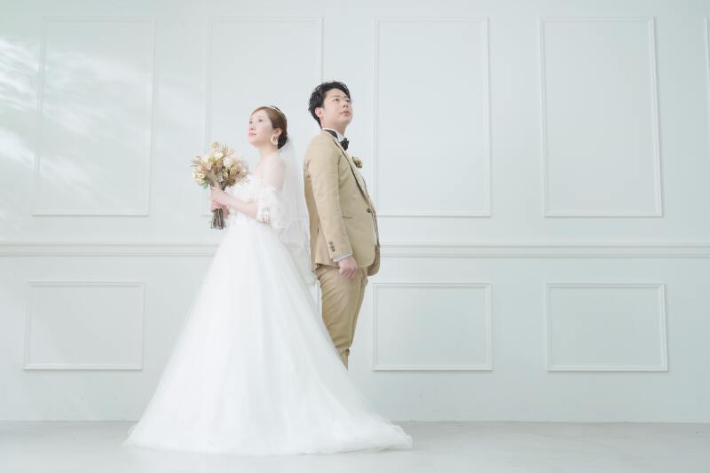 白を基調とした