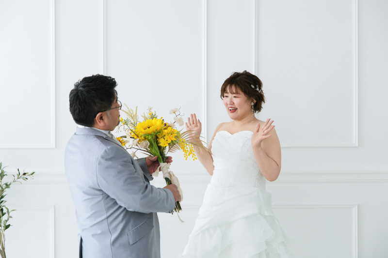 プロポーズ風で！