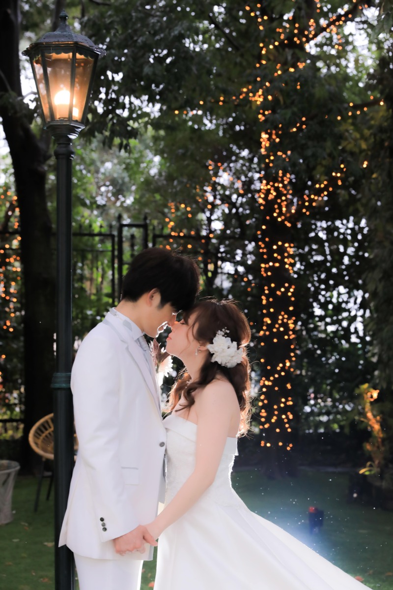 最後は緑＆イルミネーションを！