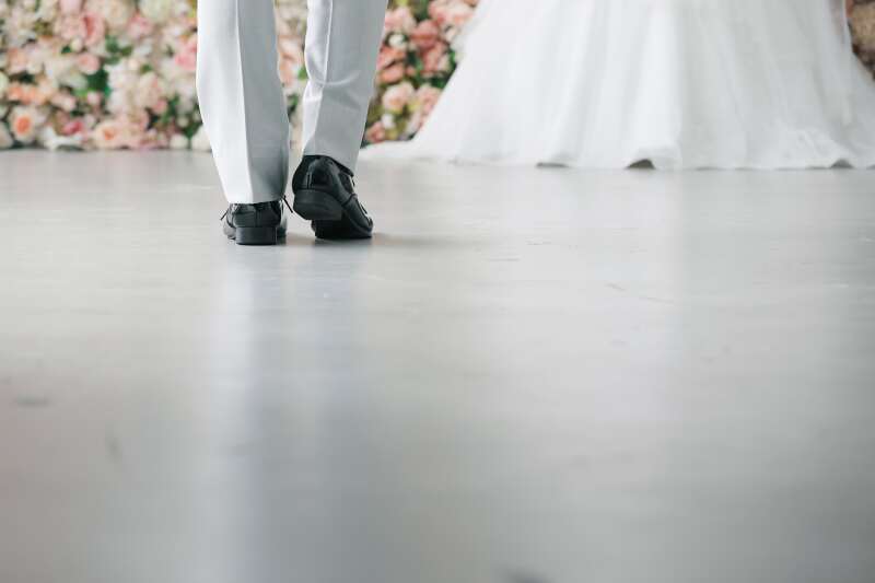 新婦さんを迎えに