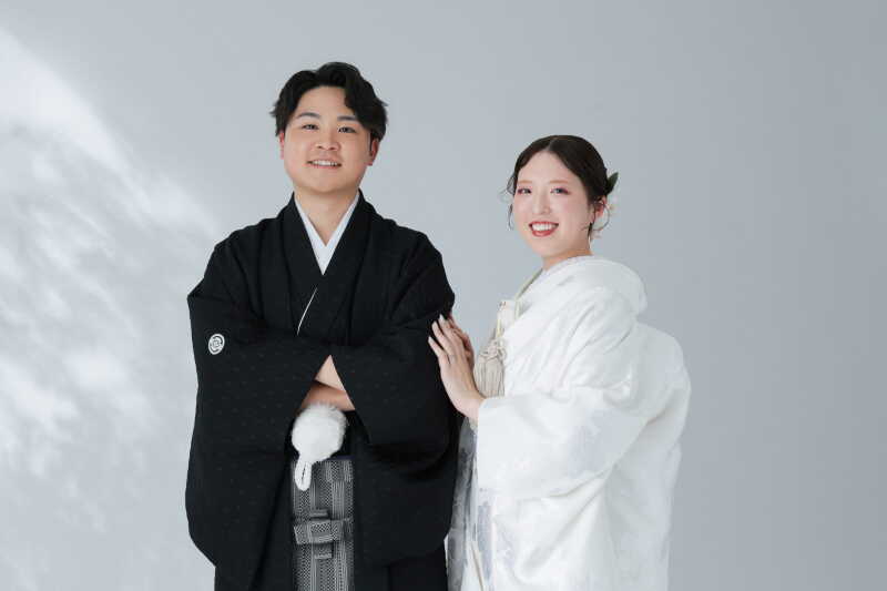 まずは白無垢から！