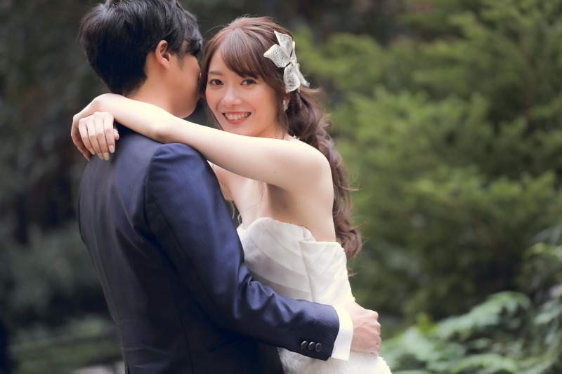 1月でも緑の中での撮影も！