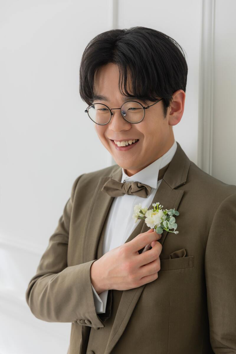 ご新郎様のソロショット