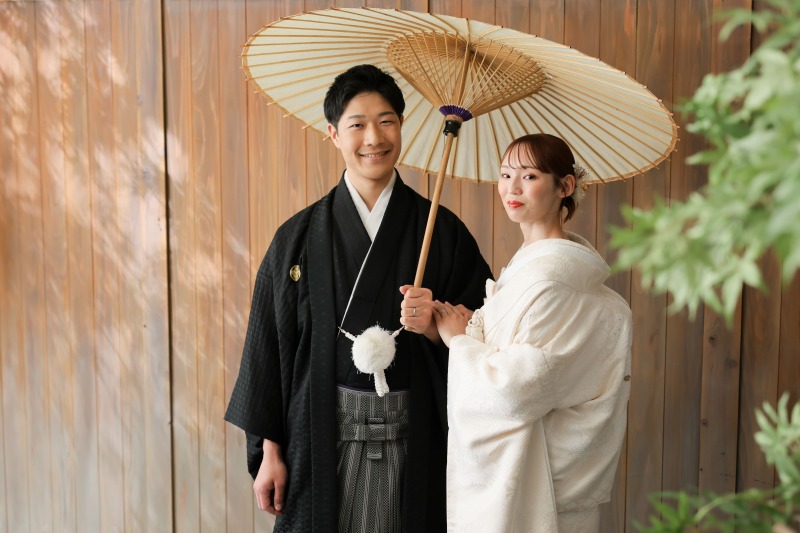 まずは和装から！