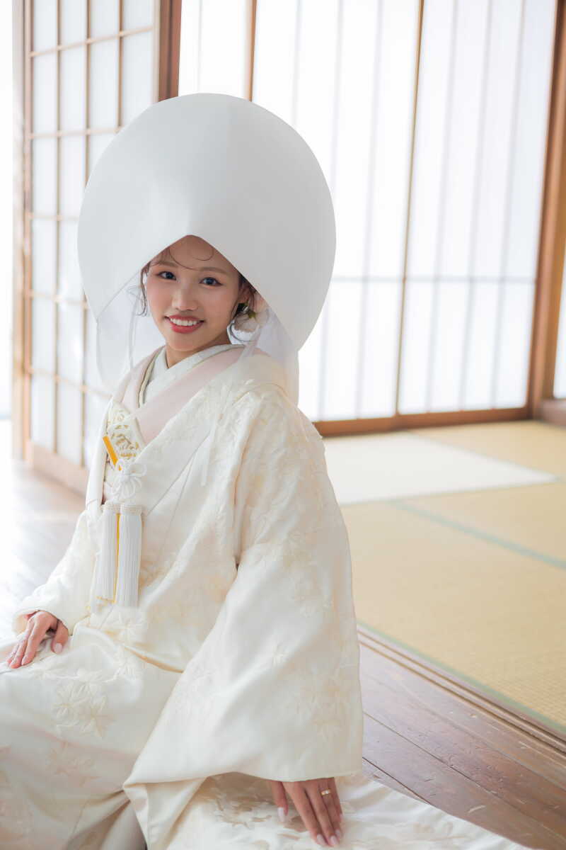 ご新婦様のソロカットです