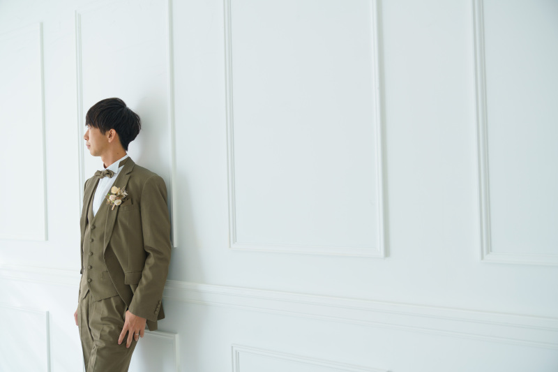 新郎様のソロショット