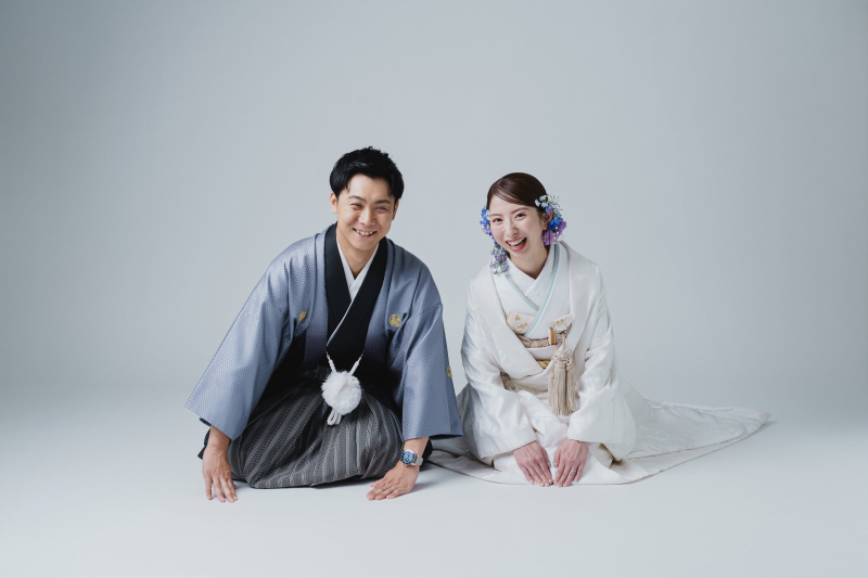 １着目は和装から