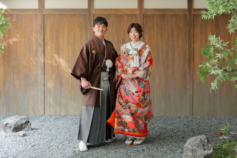 まるで日本庭園のようなスタジオで