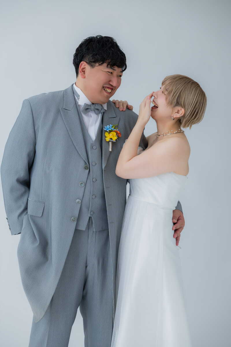 お二人の笑顔が活かせる