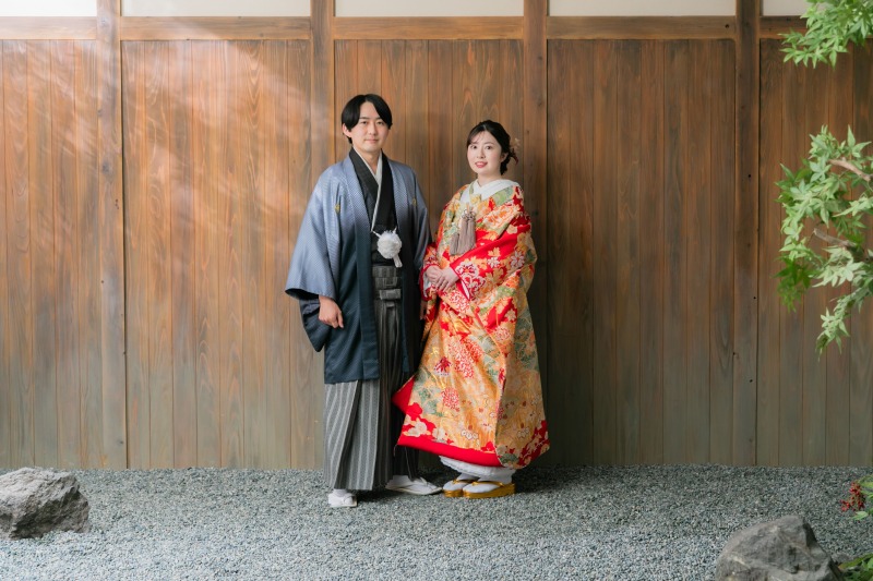 はじめは、和装から