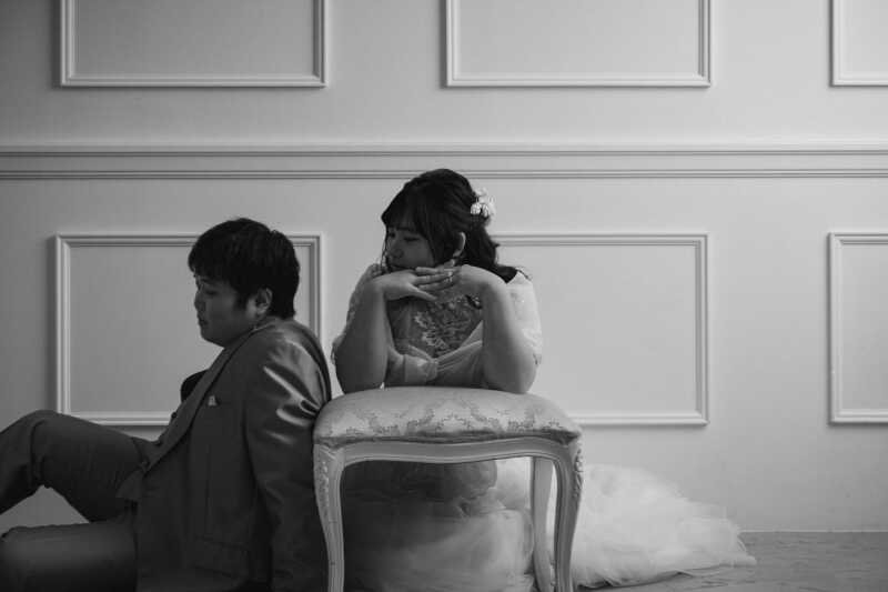 モノクロでクールに