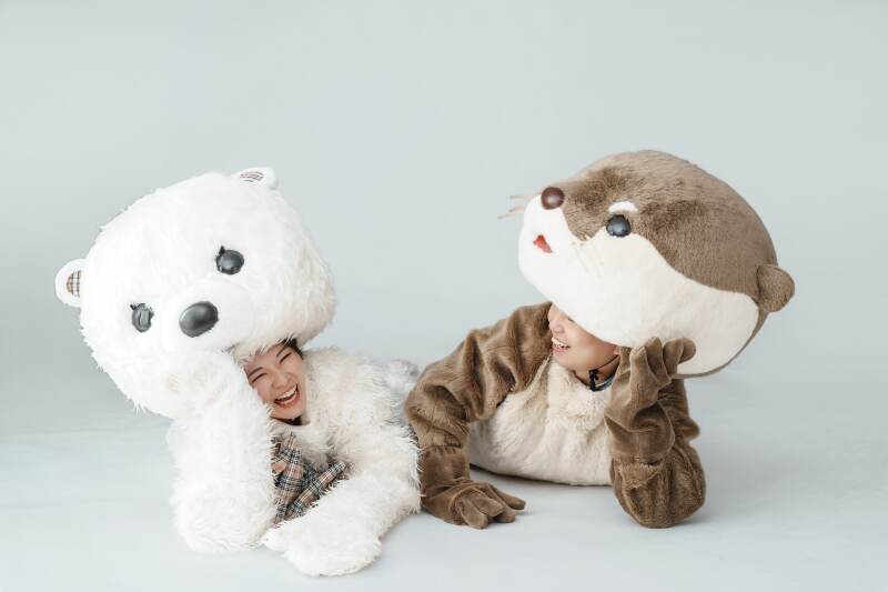 とびっきりの笑顔で