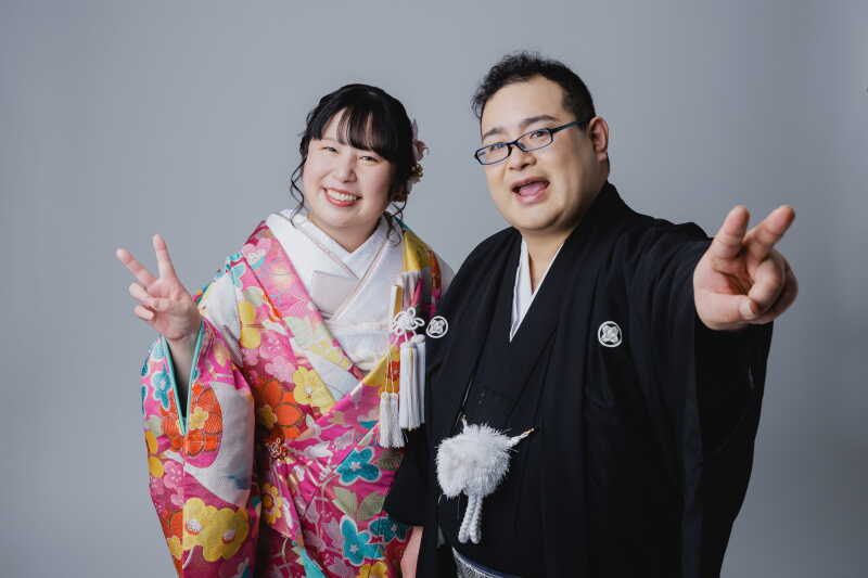 最後はピースで!