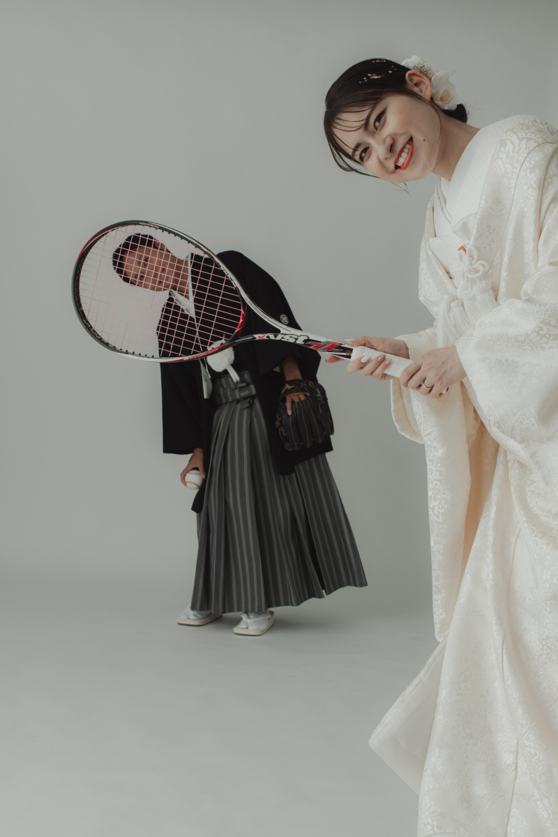 ラケットとボールと