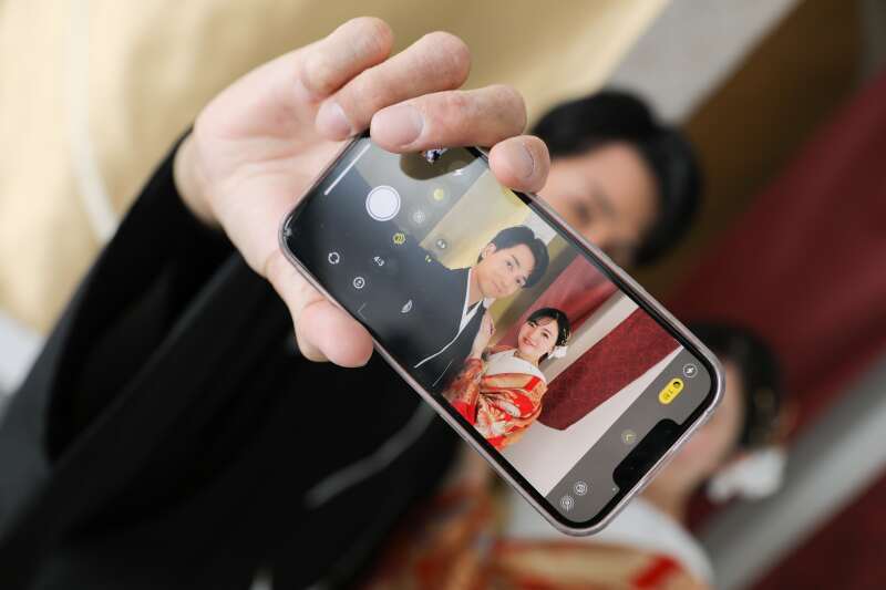 スマホの中に、、。