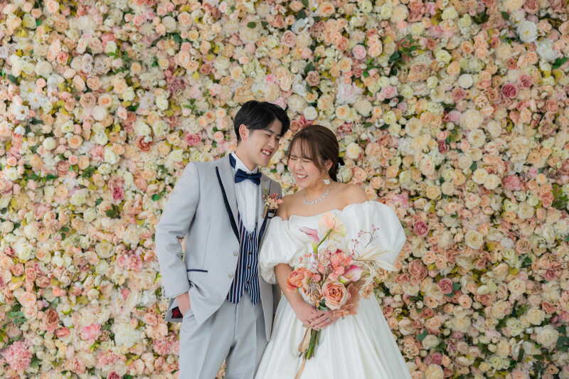 お花でキュートに！