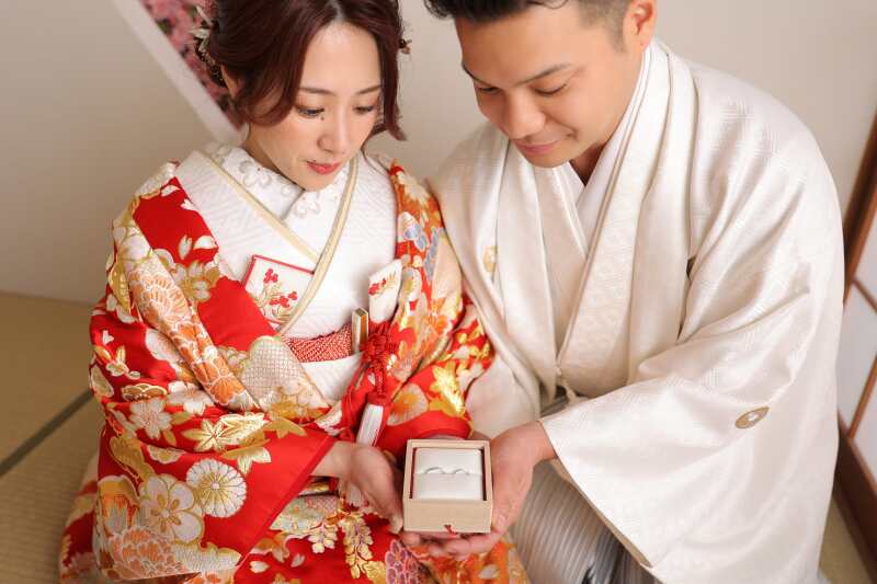 ケースに入れて