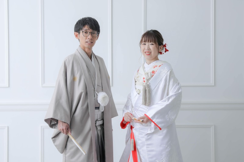 フォーマルな立ち姿も