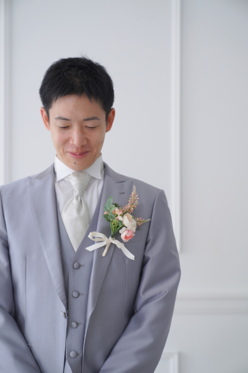 新郎様ソロカット