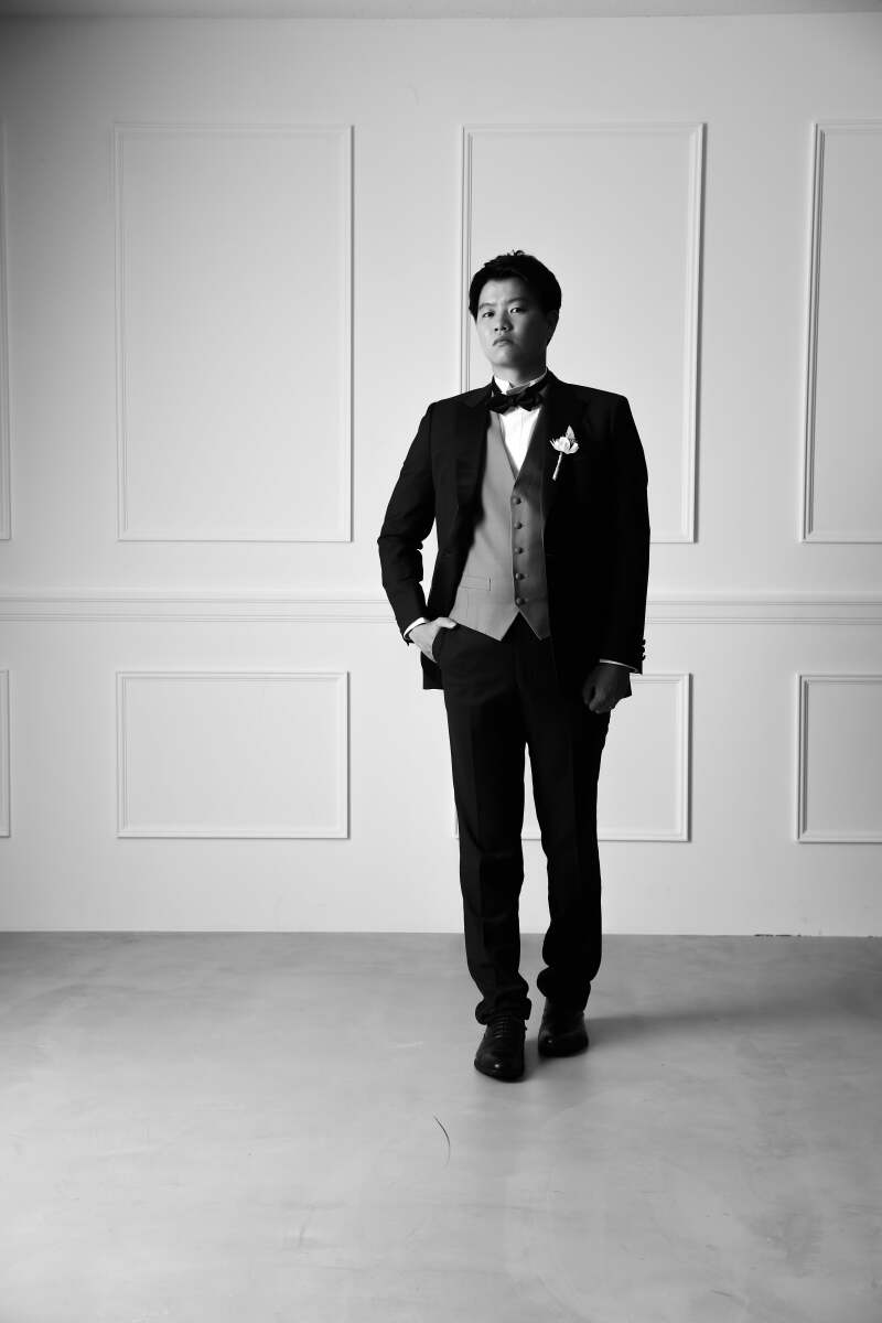 モノクロで渋さを