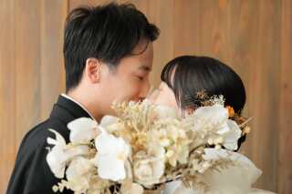 屋内庭園スタジオで和装撮影！