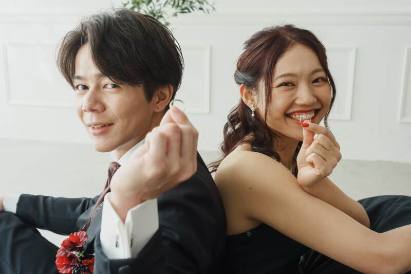 お二人の自然な姿を写真に残しませんか？