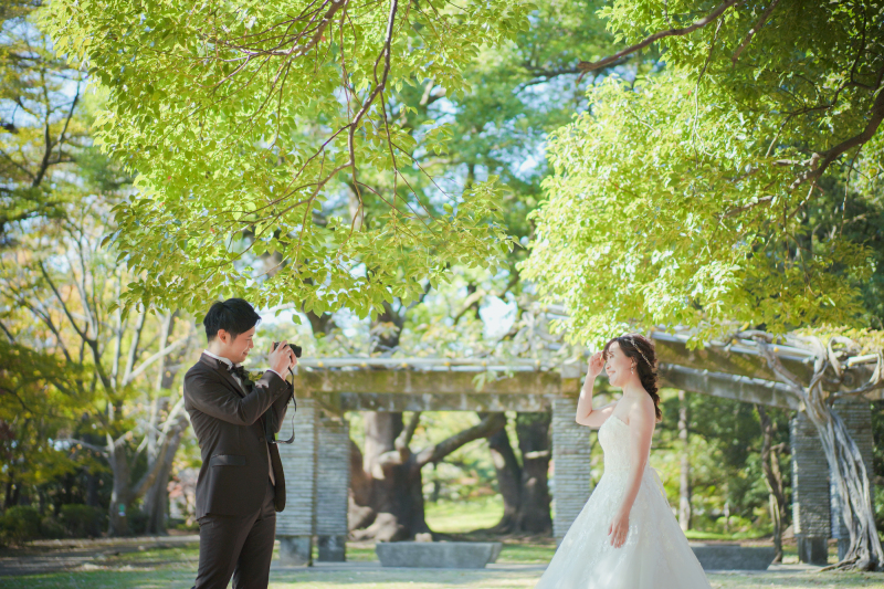 新郎様が残す新婦様