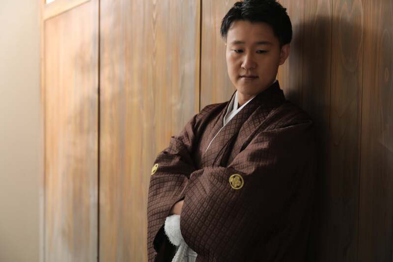 新郎様のソロカット