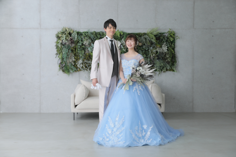 洋装ハウススタジオにて