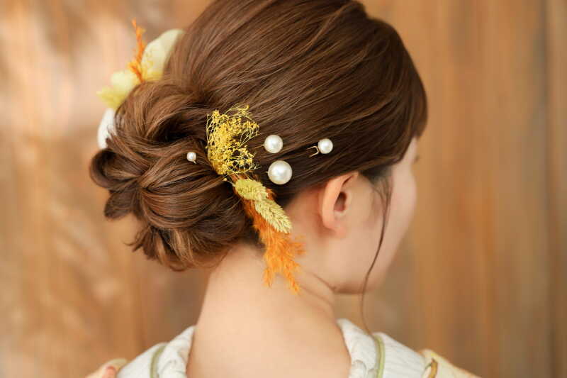 ふんわりシニヨン