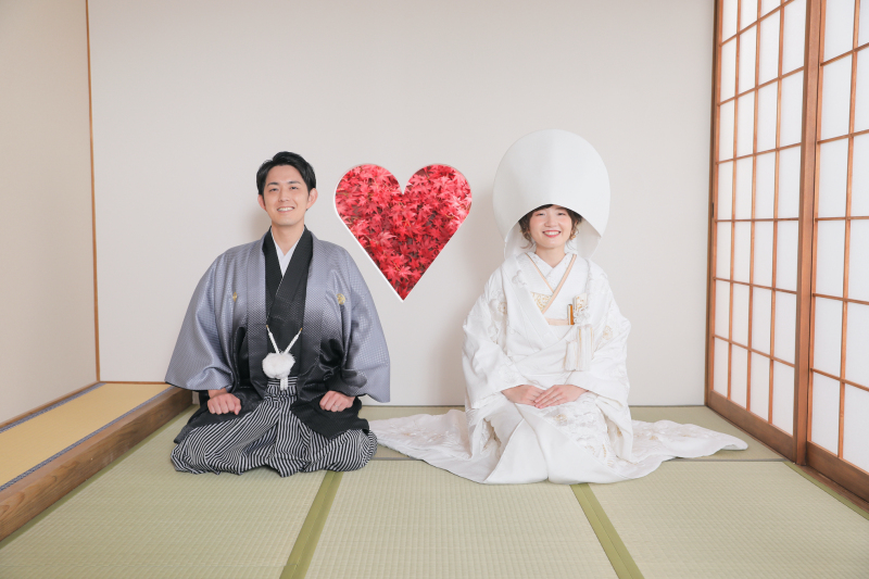 綿帽子を使用して、雰囲気チェンジ♪