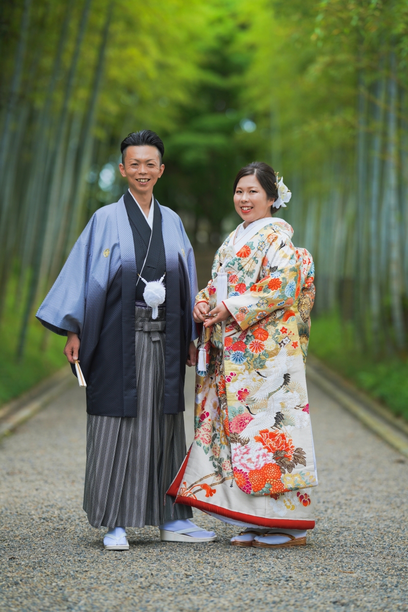 まずは竹林から