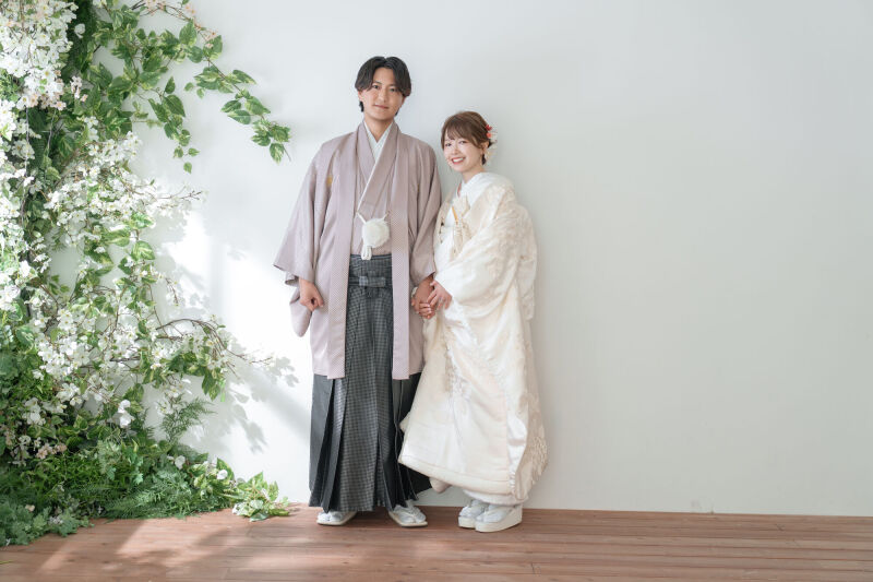 和装をハウススタジオで