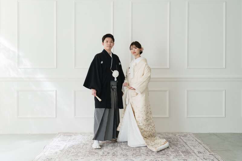 フォーマルな立ち姿