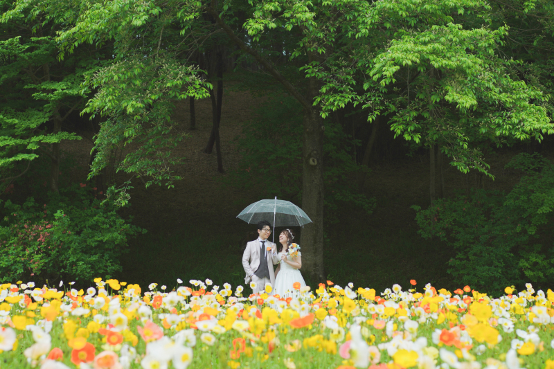 雨なら雨らしく。