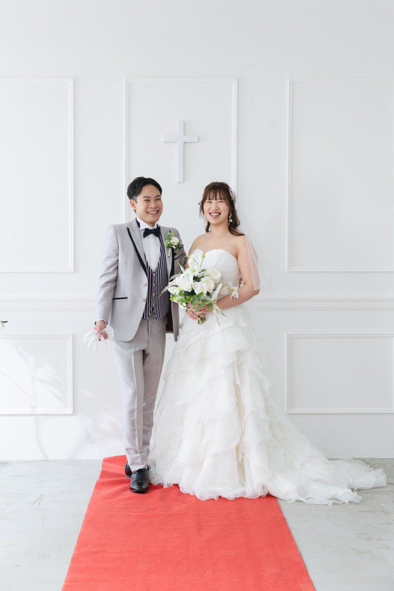 2着目は洋装の撮影!