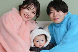 和装と着ぐるみで個性あふれる撮影♡