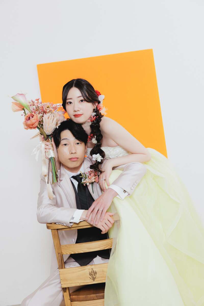 カラードレスで